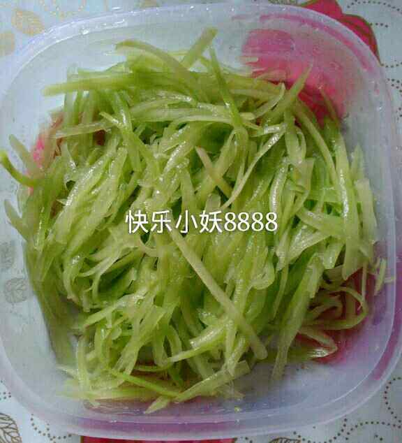 莴笋蒸肉丸步骤4