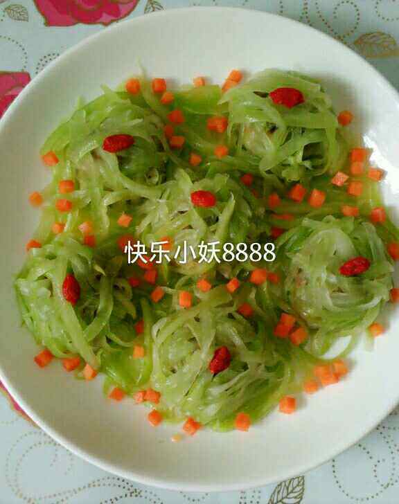 莴笋蒸肉丸步骤7