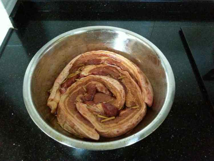 自制晒腊肉步骤5