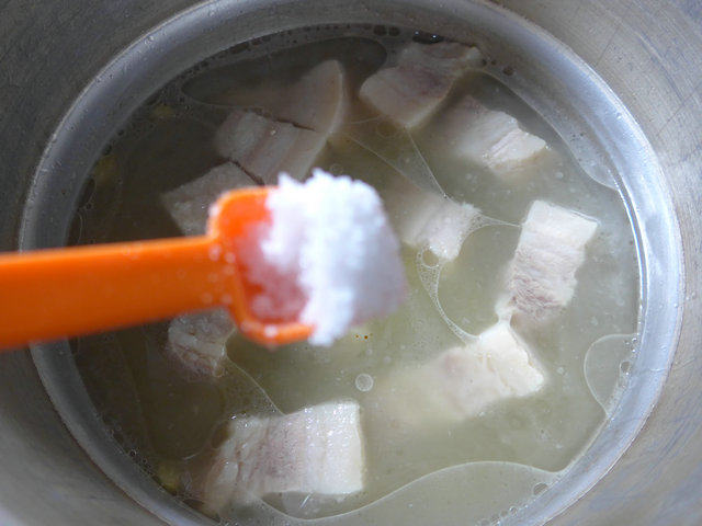 青黄豆五花肉汤步骤11