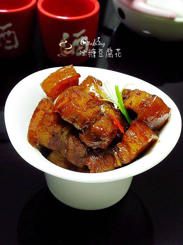 马蹄红烧肉步骤9