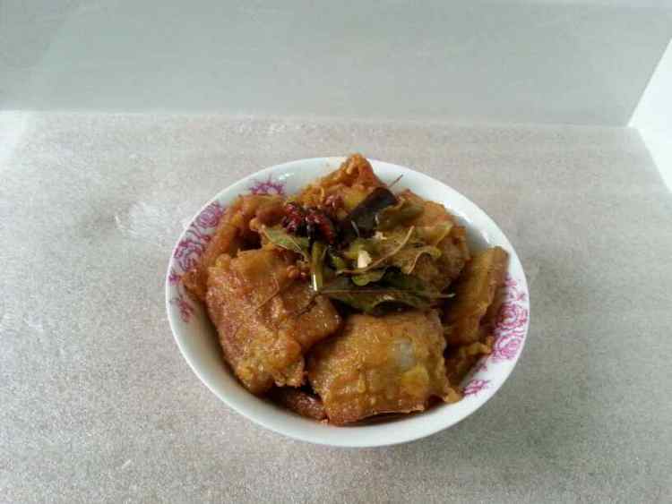 酥肉蒸碗步骤12