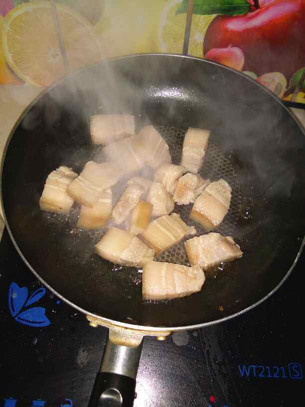 红酒糟五花肉步骤4