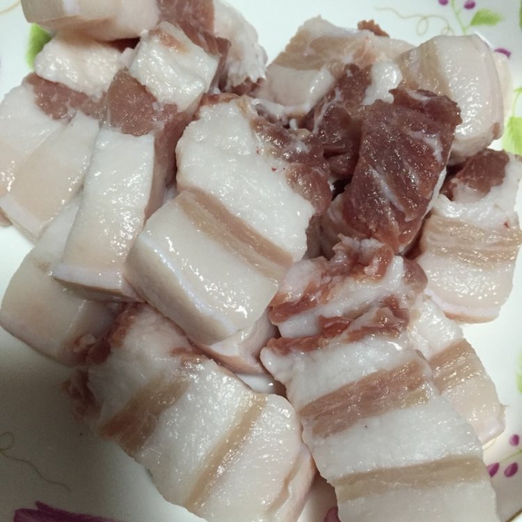 梅菜烧肉步骤2
