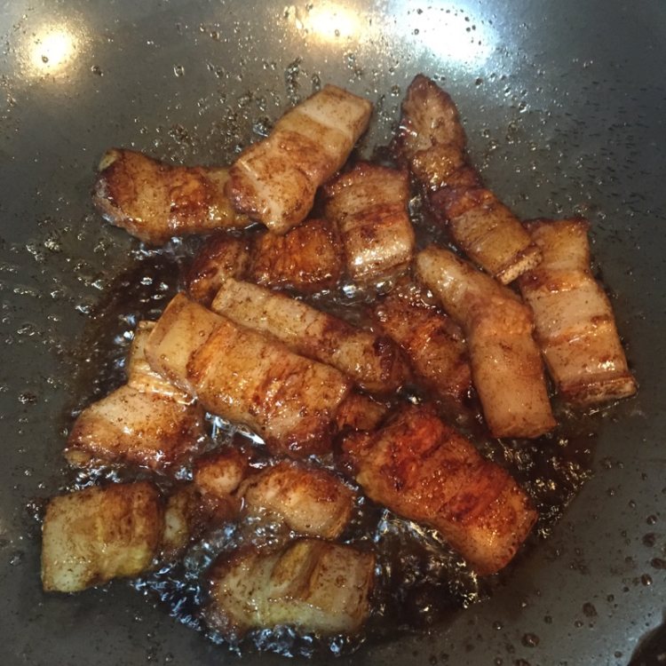 梅菜烧肉步骤6