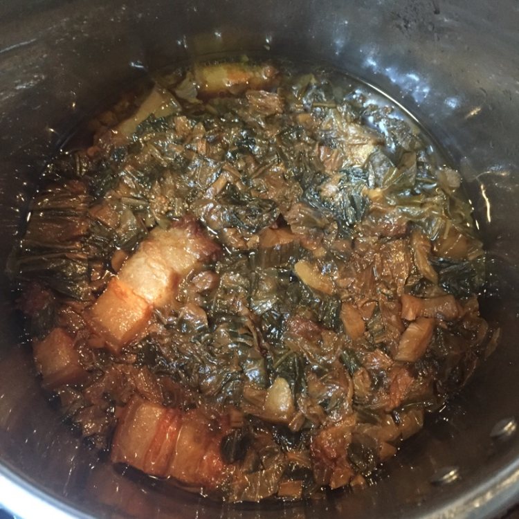 梅菜烧肉步骤10