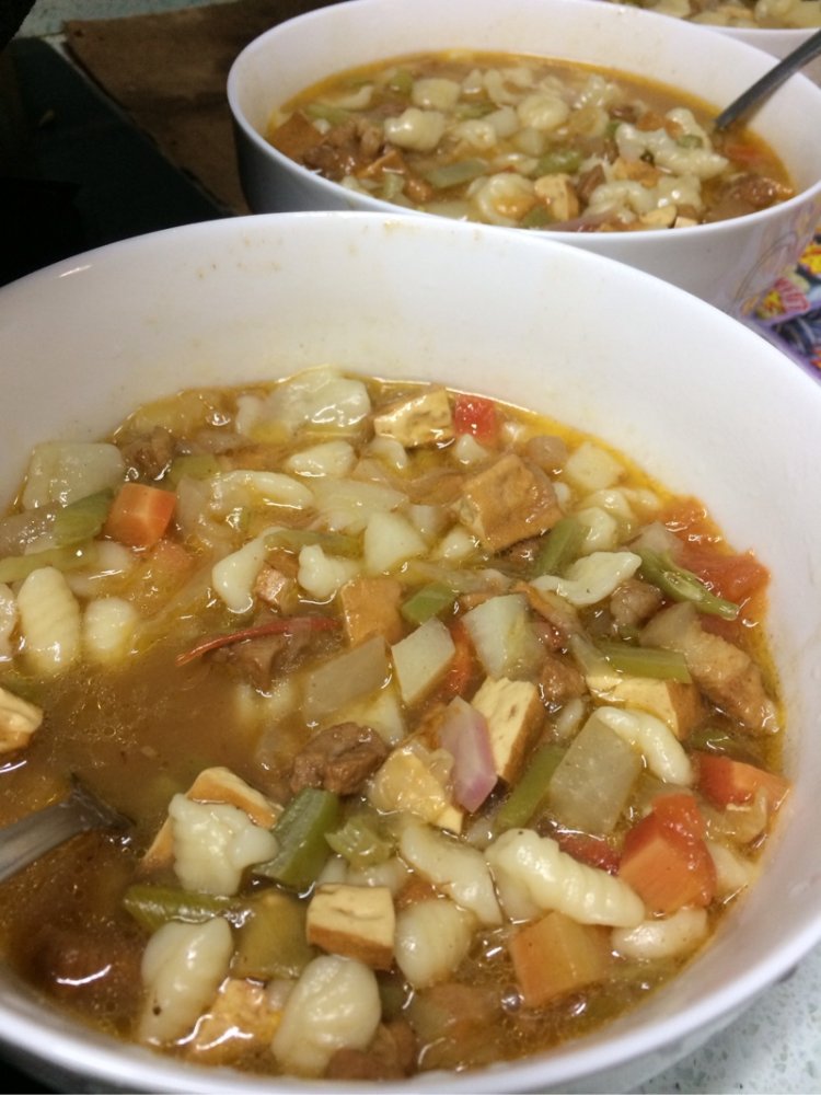 烩麻食步骤10