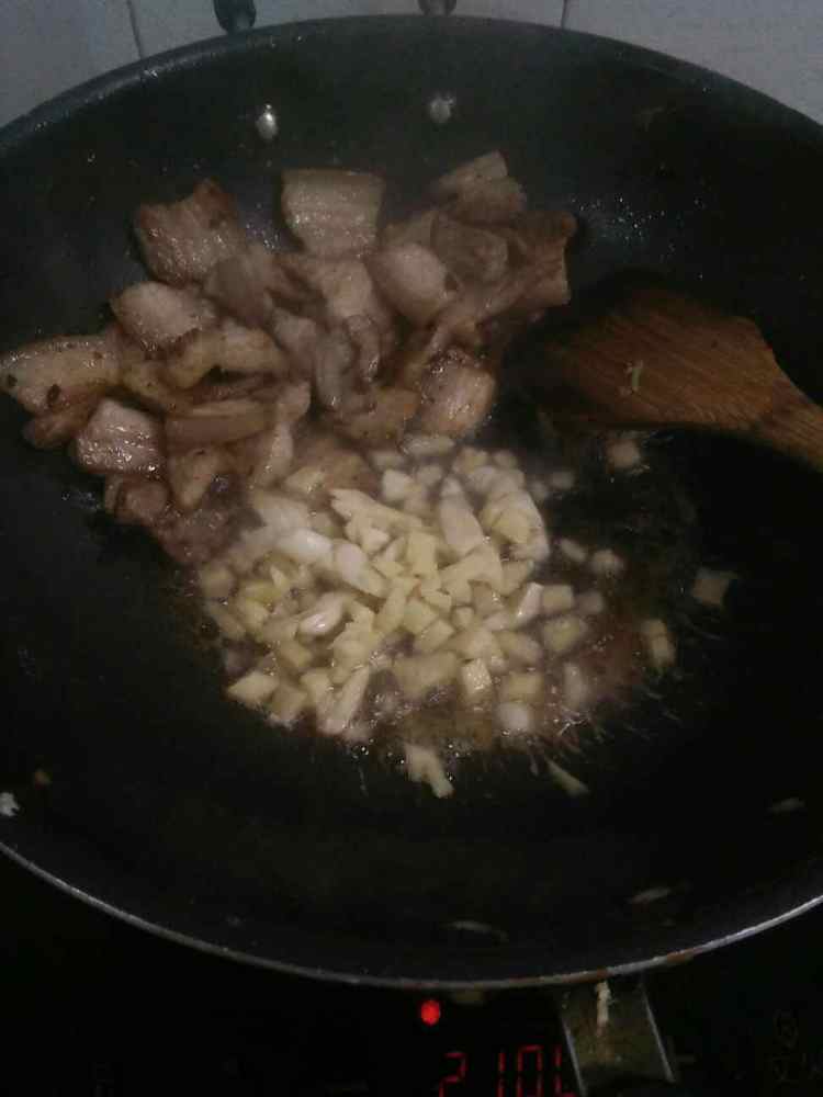 泡菜五花肉步骤7