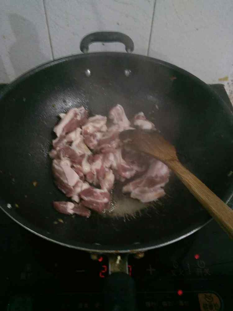泡菜五花肉步骤6