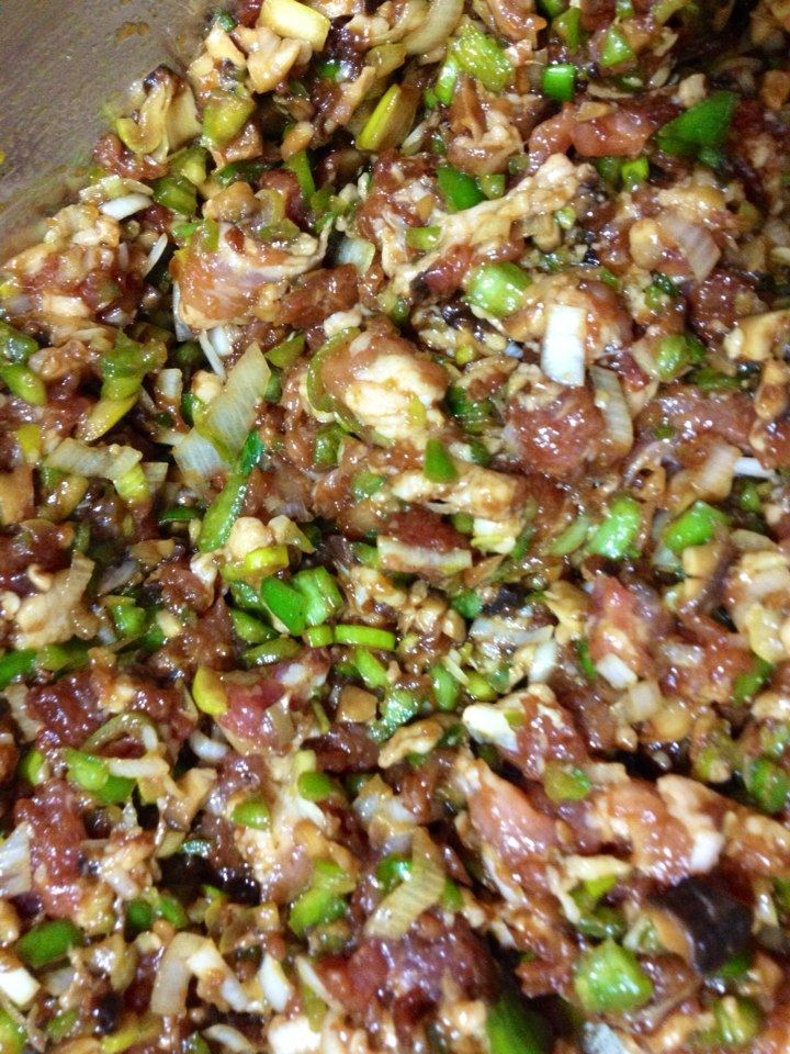 香菇青椒猪肉饺步骤4