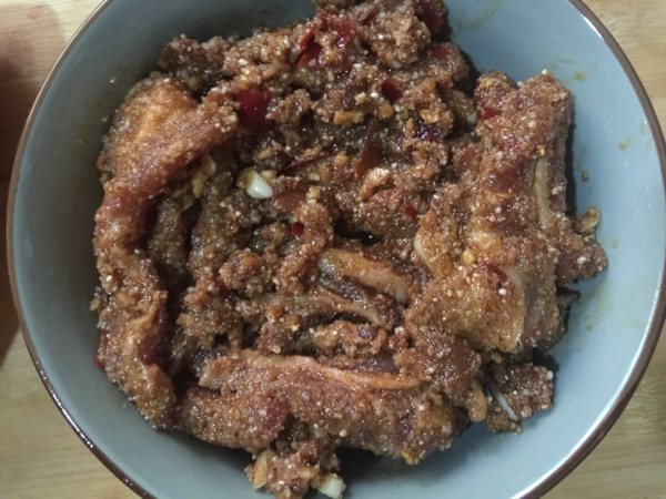 红薯粉蒸肉步骤8