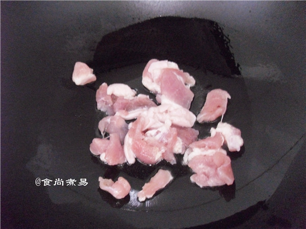 五花香干土豆片步骤4