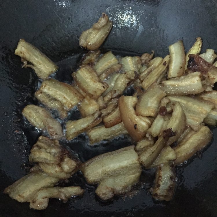 双椒五花肉步骤5
