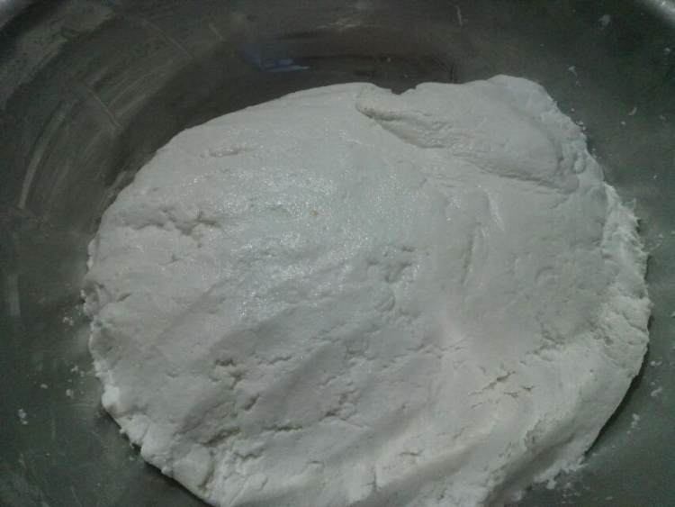 肉末木耳糍粑步骤3