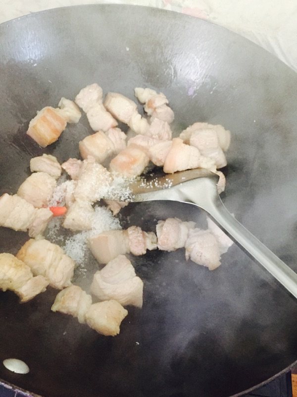 萝卜炖肉步骤3