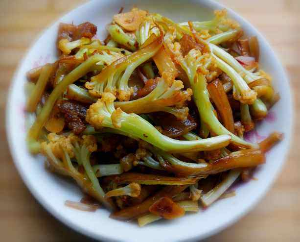 干煸松花菜步骤7