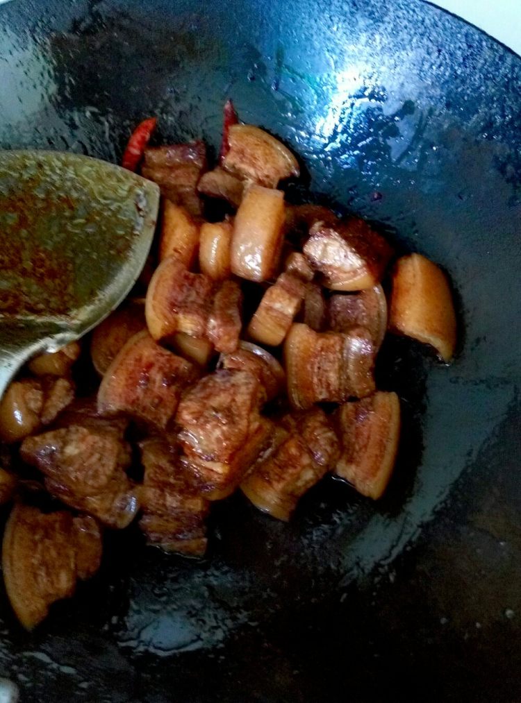 红薯红烧肉步骤6