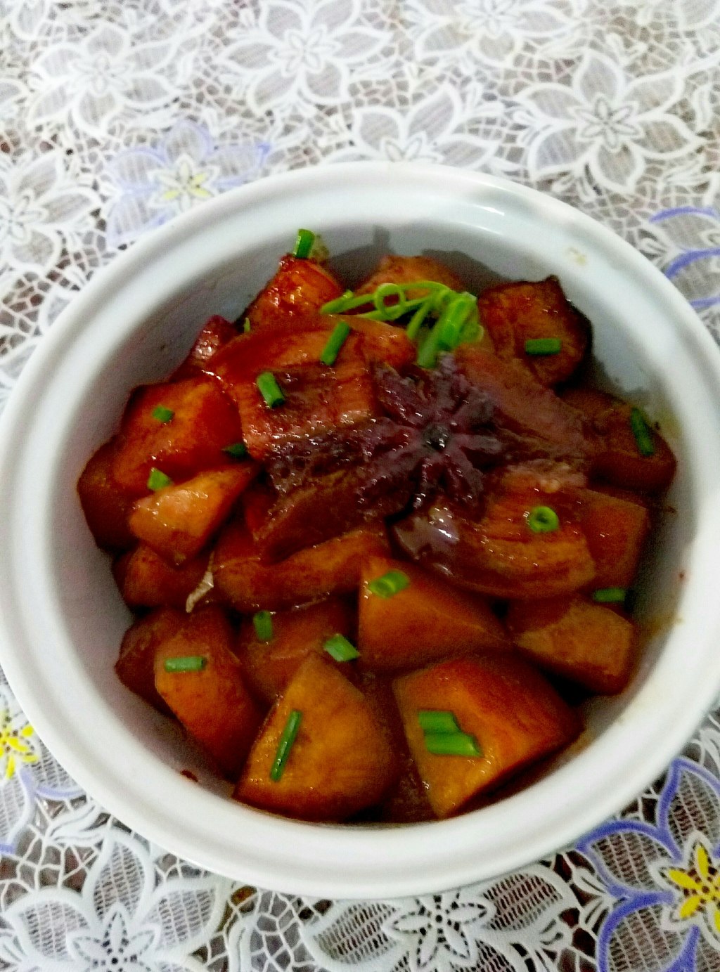 红薯红烧肉步骤10