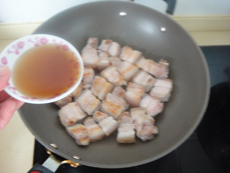 腐竹烧肉步骤7