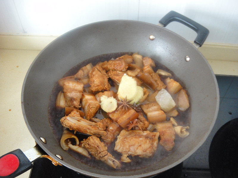 腐竹烧肉步骤9