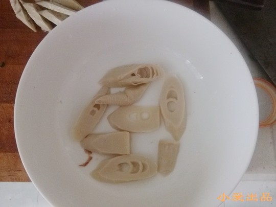 冬笋腊肉蒸熏干步骤10