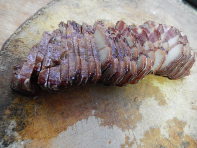 春笋炒腊肉步骤2