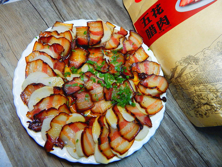 芋头蒸腊肉步骤12