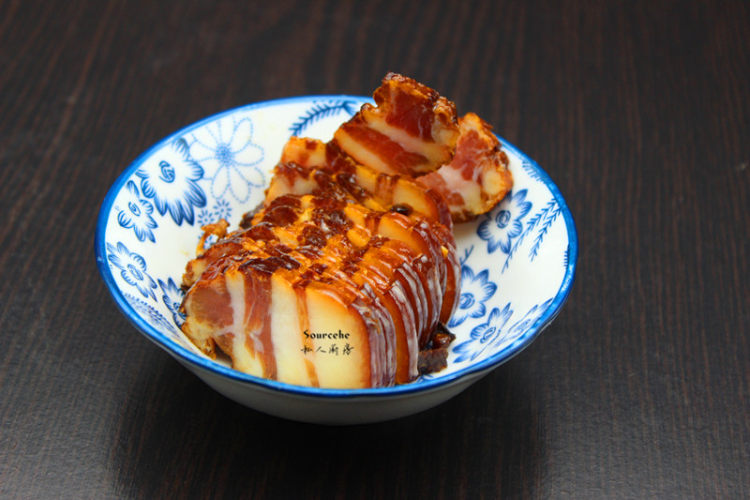 蕨菜炒腊肉（独家）步骤3