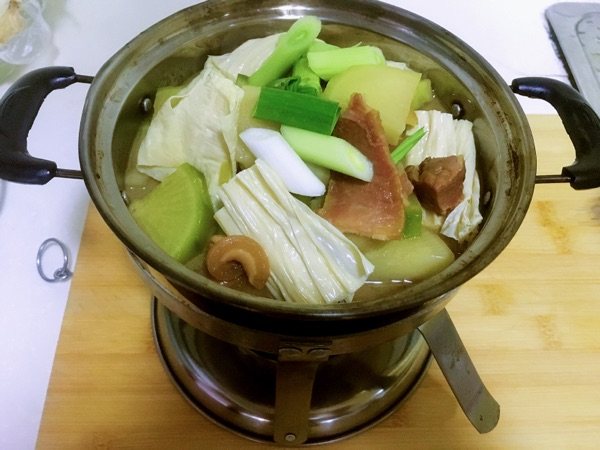 萝卜炖腊肉步骤15