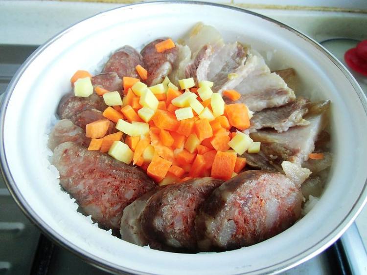 双拼煲仔饭步骤6