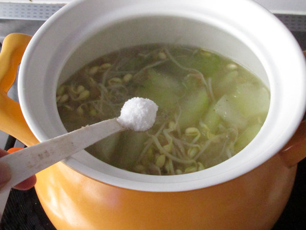 贝尖腊肉煲冬瓜步骤7