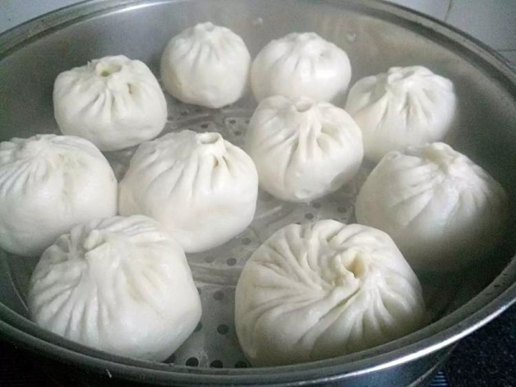腊肉包子步骤11