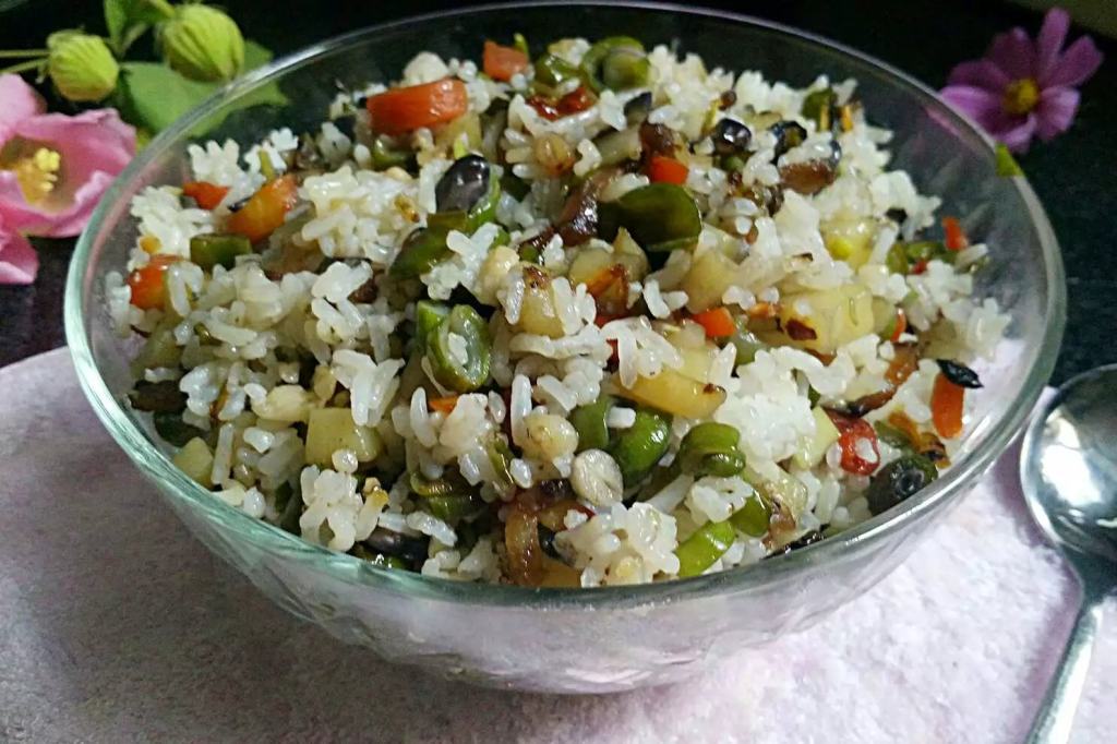 铁锅焖饭步骤13
