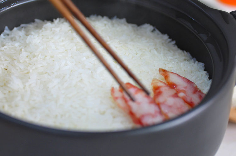 腊味锅巴饭步骤4