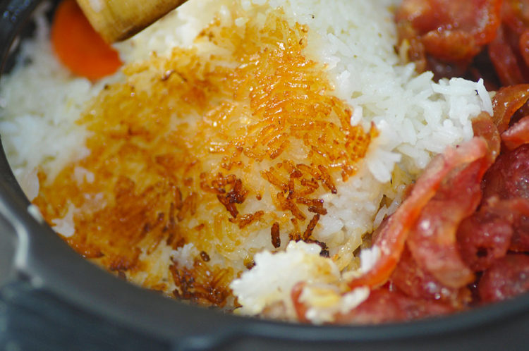 腊味锅巴饭步骤7