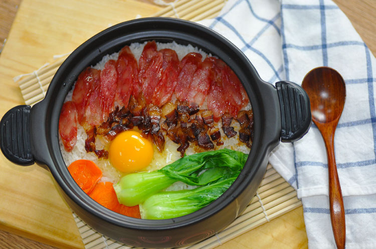 腊味锅巴饭步骤8