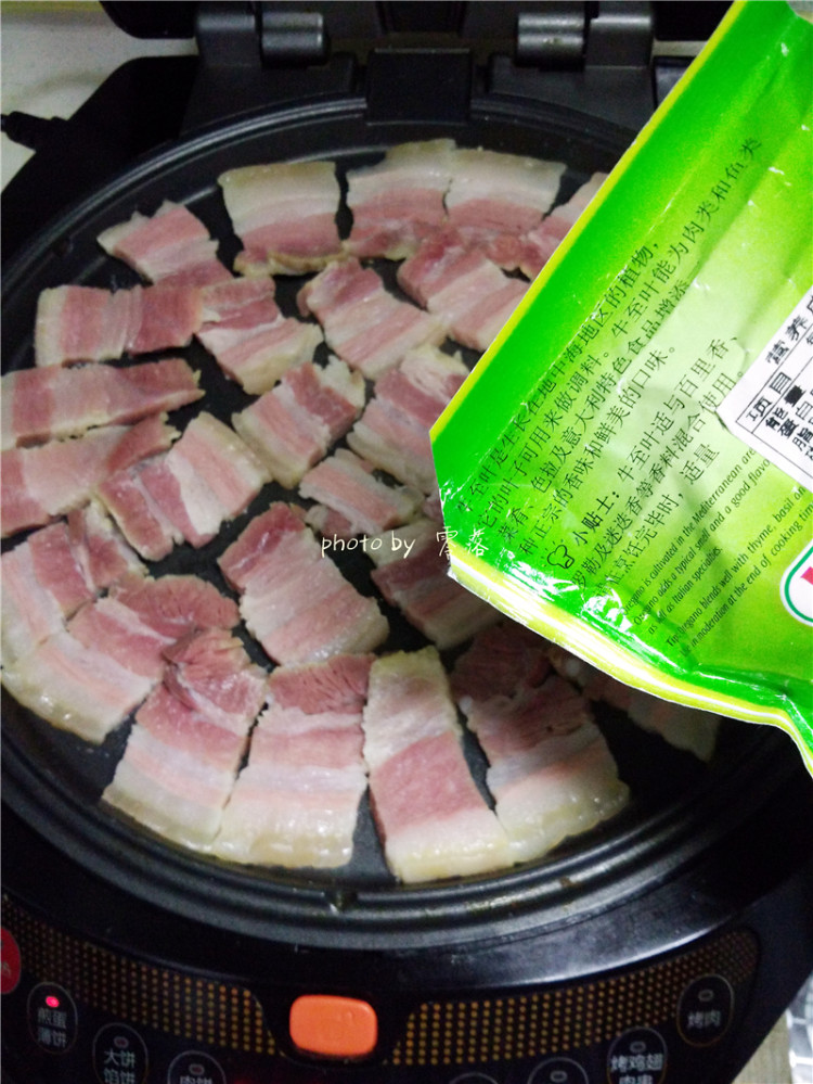 香煎腊肉步骤8