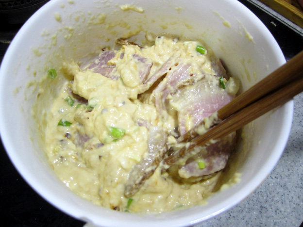 腊肉粑粑步骤8