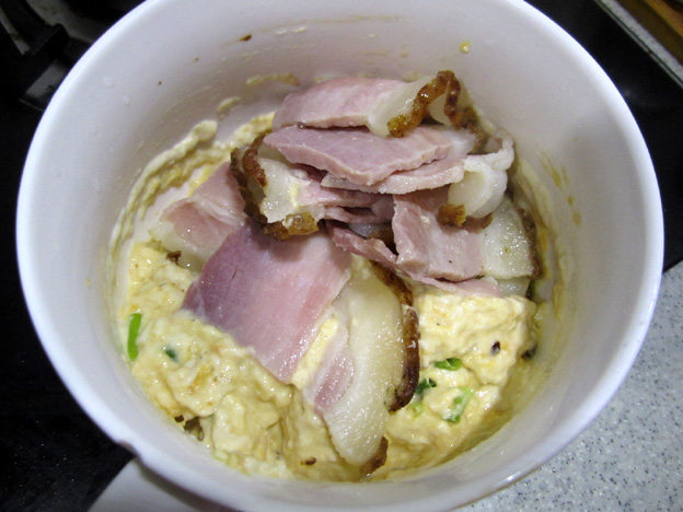 腊肉粑粑步骤7