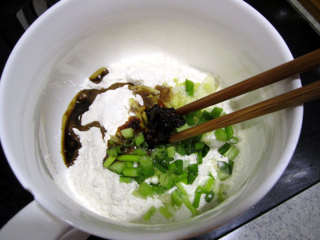 腊肉粑粑步骤5