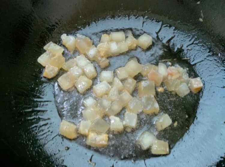 青豆腊肉步骤5