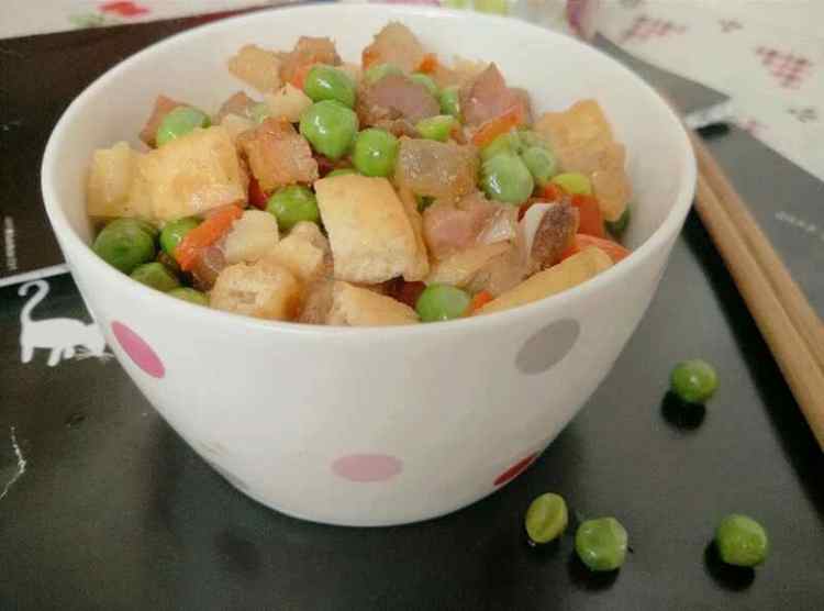 青豆腊肉步骤9