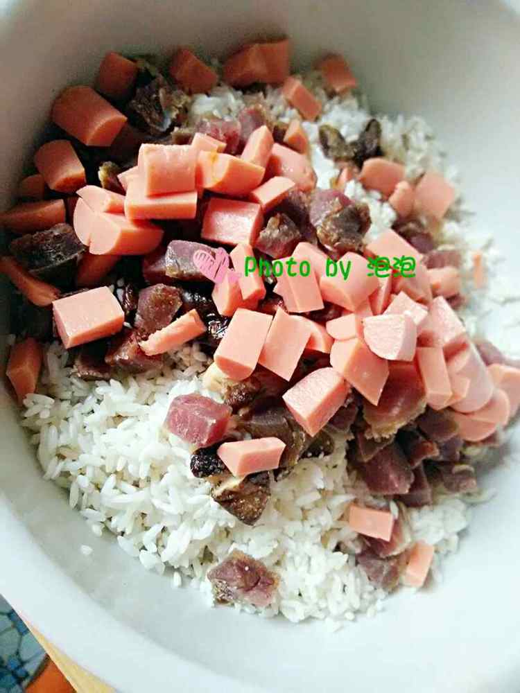 竹筒饭步骤1