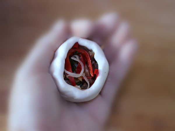 腊肉泡椒汤圆步骤11