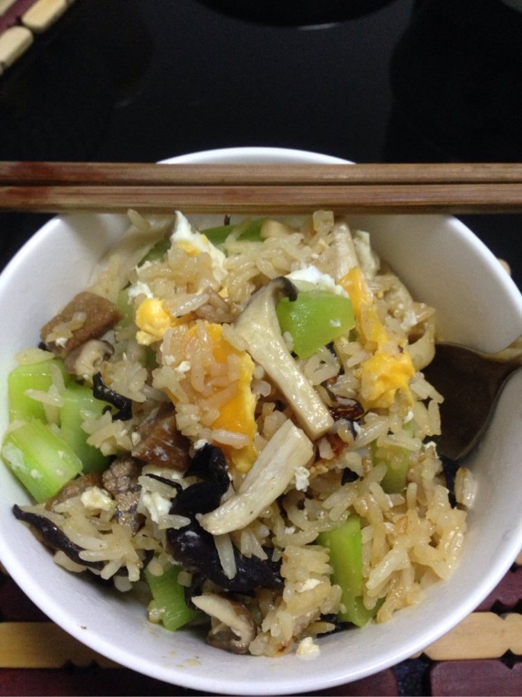 电饭锅版杂菜饭步骤9