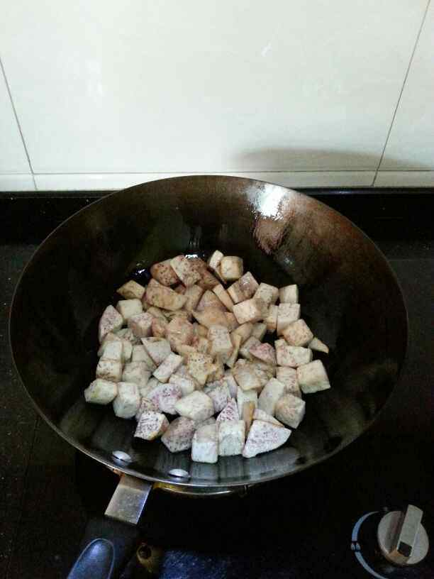芋头腊肉饭步骤6