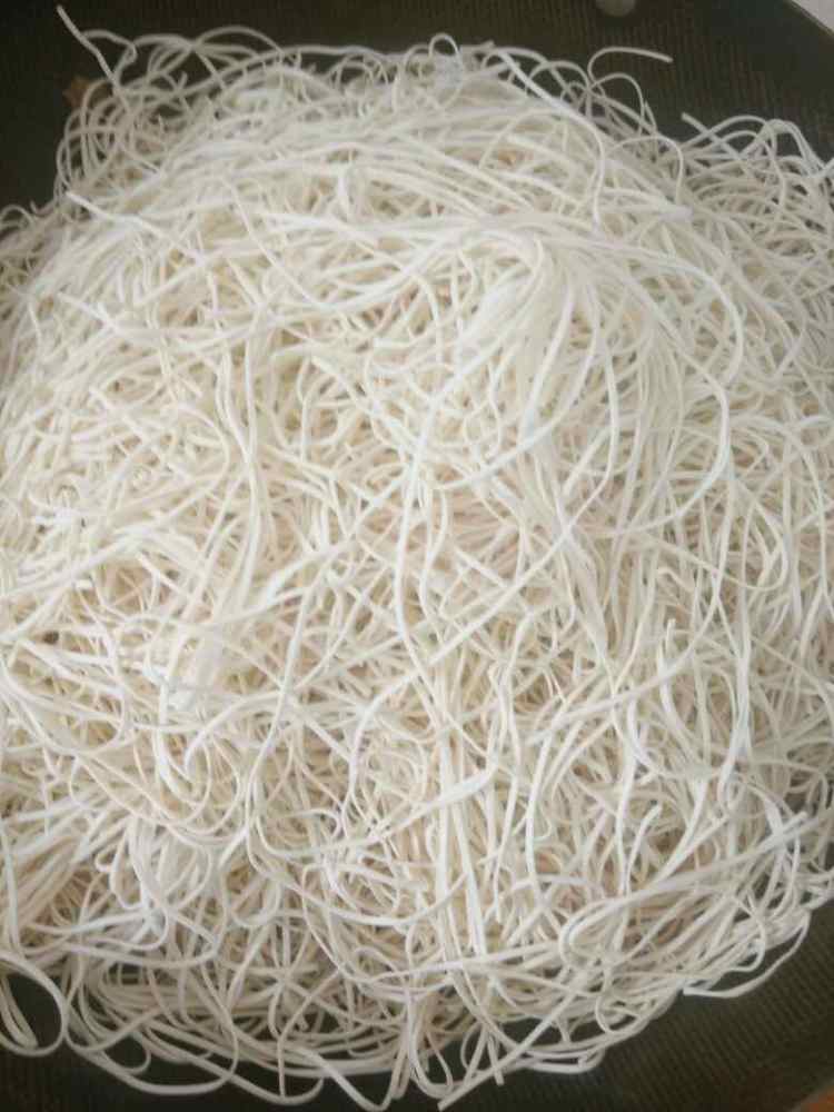 腊肉豆角蒸面步骤8