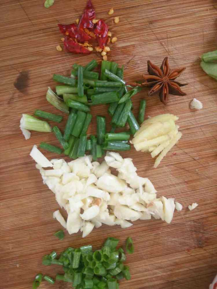 腊肉豆角蒸面步骤4