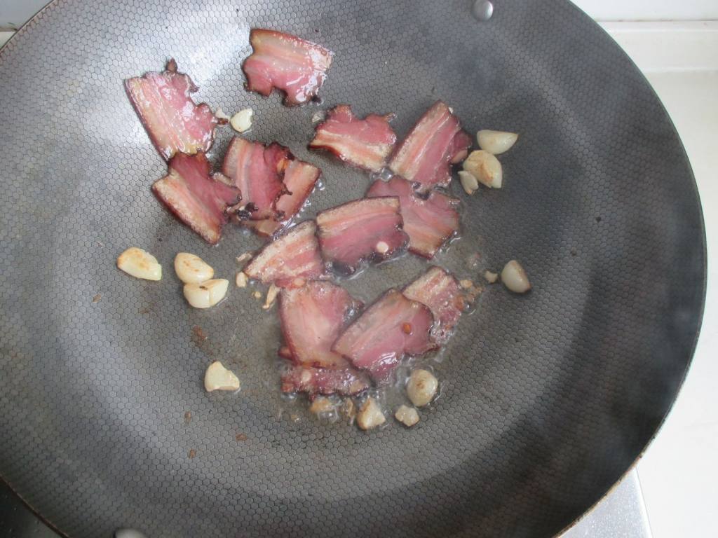 南瓜烧腊肉步骤5