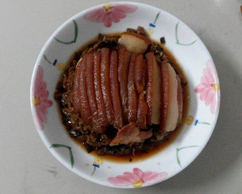 咸菜扣肉步骤5